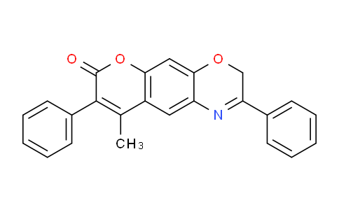 CAS No. 139287-49-3, 9-Methyl-2,8-diphenylchromeno[7,6-b][1,4]oxazin-7(3H)-one