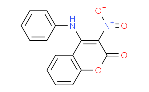CAS No. 50527-30-5, 3-Nitro-4-(phenylamino)-2H-chromen-2-one