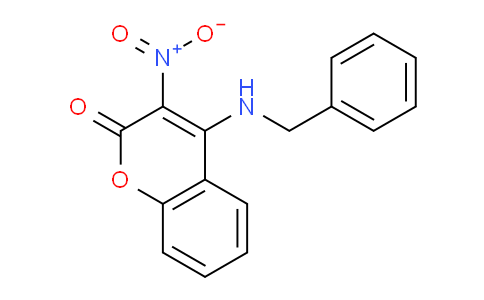 CAS No. 50527-29-2, 4-(Benzylamino)-3-nitro-2H-chromen-2-one