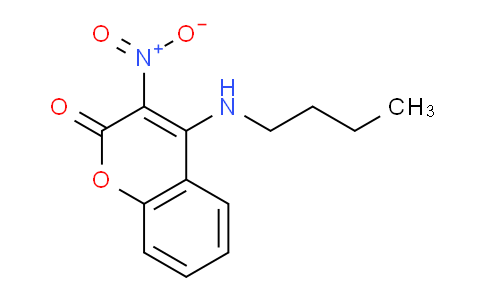 CAS No. 50527-27-0, 4-(Butylamino)-3-nitro-2H-chromen-2-one
