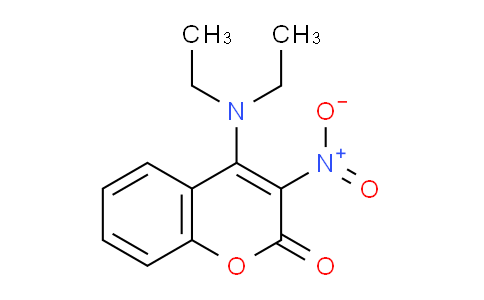CAS No. 50527-31-6, 4-(Diethylamino)-3-nitro-2H-chromen-2-one