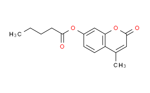 CAS No. 6335-35-9, 4-Methyl-2-oxo-2H-chromen-7-yl pentanoate