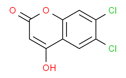 CAS No. 98591-22-1, 6,7-Dichloro-4-hydroxy-2H-chromen-2-one