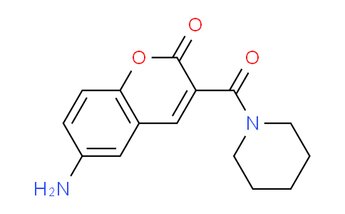 CAS No. 18144-56-4, 6-Amino-3-(piperidine-1-carbonyl)-2H-chromen-2-one
