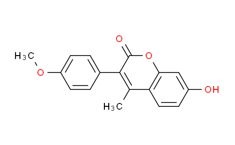 CAS No. 5219-16-9, 7-Hydroxy-3-(4-methoxyphenyl)-4-methyl-2H-chromen-2-one