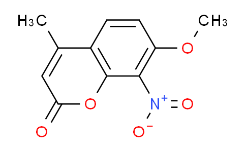 CAS No. 66611-99-2, 7-Methoxy-4-methyl-8-nitro-2H-chromen-2-one