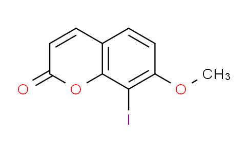 CAS No. 65763-01-1, 8-Iodo-7-methoxy-2H-chromen-2-one