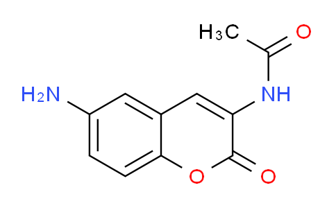 CAS No. 97126-20-0, N-(6-Amino-2-oxo-2H-chromen-3-yl)acetamide