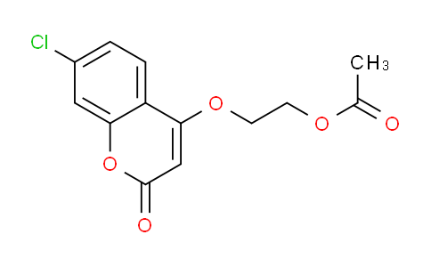 CAS No. 88484-58-6, 2-((7-Chloro-2-oxo-2H-chromen-4-yl)oxy)ethyl acetate
