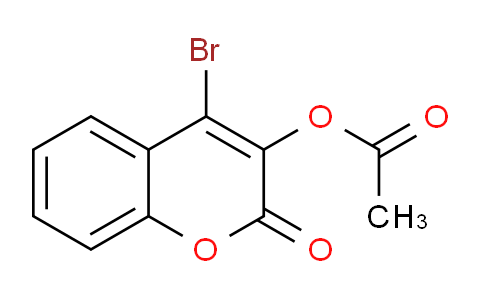 CAS No. 80716-14-9, 4-Bromo-2-oxo-2H-chromen-3-yl acetate