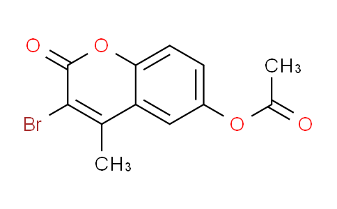 CAS No. 77382-76-4, 3-Bromo-4-methyl-2-oxo-2H-chromen-6-yl acetate