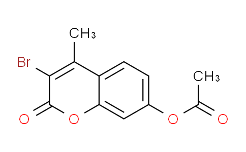 CAS No. 77403-76-0, 3-Bromo-4-methyl-2-oxo-2H-chromen-7-yl acetate