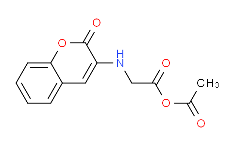 CAS No. 79892-89-0, Acetic 2-((2-oxo-2H-chromen-3-yl)amino)acetic anhydride
