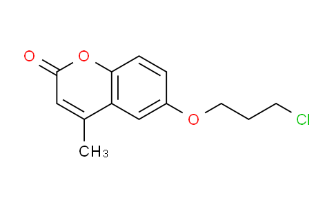 CAS No. 175135-91-8, 6-(3-Chloropropoxy)-4-methyl-2H-chromen-2-one