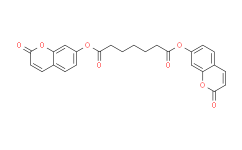 CAS No. 37783-19-0, Bis(2-oxo-2H-chromen-7-yl) heptanedioate