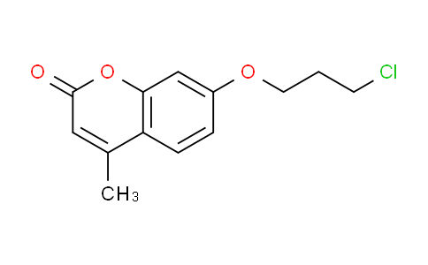 CAS No. 90818-65-8, 7-(3-Chloropropoxy)-4-methyl-2H-chromen-2-one