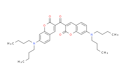 CAS No. 190605-10-8, 3,3'-Carbonylbis(7-(dibutylamino)-2H-chromen-2-one)