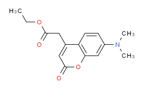 CAS No. 289699-61-2, Ethyl 2-(7-(dimethylamino)-2-oxo-2H-chromen-4-yl)acetate