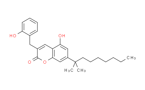 CAS No. 1399049-81-0, 5-hydroxy-3-(2-hydroxybenzyl)-7-(2-methylnonan-2-yl)-2H-chromen-2-one