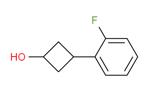 CAS No. 1183938-00-2, 3-(2-Fluorophenyl)cyclobutanol