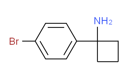 CAS No. 1094218-30-0, 1-(4-bromophenyl)cyclobutan-1-amine