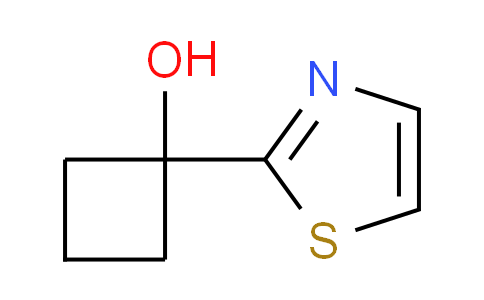 CAS No. 362718-83-0, 1-(thiazol-2-yl)cyclobutan-1-ol