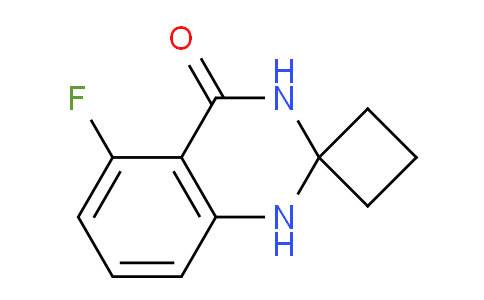CAS No. 1272756-02-1, 5'-Fluoro-1'H-spiro[cyclobutane-1,2'-quinazolin]-4'(3'H)-one