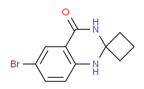 CAS No. 1272756-13-4, 6'-Bromo-1'H-spiro[cyclobutane-1,2'-quinazolin]-4'(3'H)-one