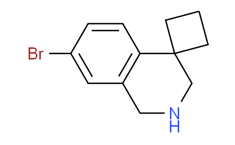 CAS No. 1314792-82-9, 7'-Bromo-2',3'-dihydro-1'H-spiro[cyclobutane-1,4'-isoquinoline]