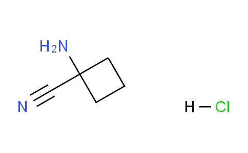 CAS No. 845821-84-3, 1-Aminocyclobutanecarbonitrile hydrochloride