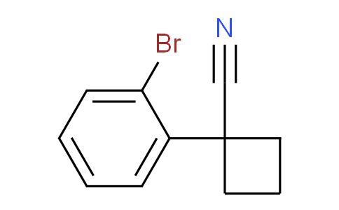 CAS No. 28049-62-9, 1-(2-bromophenyl)cyclobutane-1-carbonitrile