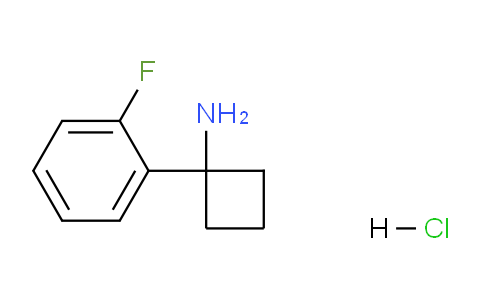 CAS No. 1228879-28-4, 1-(2-fluorophenyl)cyclobutan-1-amine hydrochloride