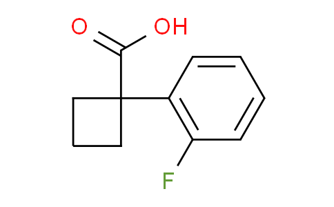 CAS No. 151157-48-1, 1-(2-fluorophenyl)cyclobutane-1-carboxylic acid