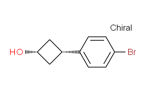 CAS No. 916814-02-3, cis-3-(4-Bromophenyl)cyclobutanol
