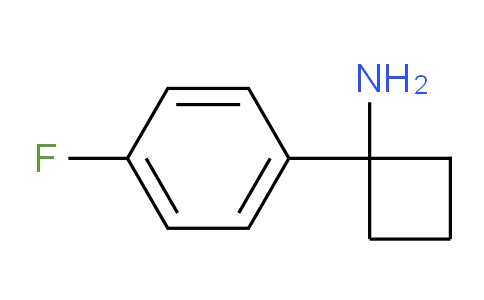 CAS No. 920501-69-5, 1-(4-fluorophenyl)cyclobutan-1-amine