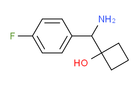 CAS No. 1402152-75-3, 1-(amino(4-fluorophenyl)methyl)cyclobutan-1-ol