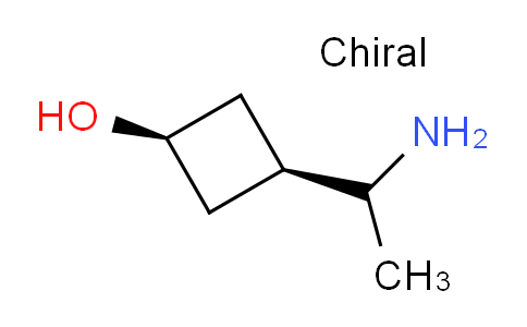 CAS No. 1426523-55-8, cis-3-(1-Aminoethyl)cyclobutanol