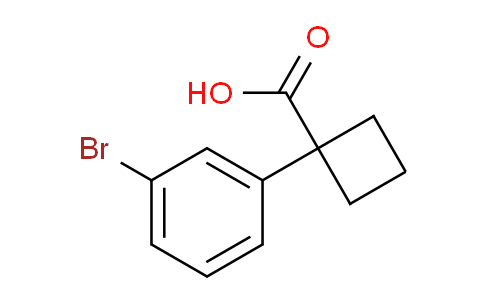CAS No. 926261-31-6, 1-(3-bromophenyl)cyclobutane-1-carboxylic acid