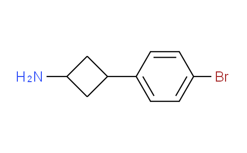CAS No. 1156296-38-6, 3-(4-Bromophenyl)cyclobutanamine