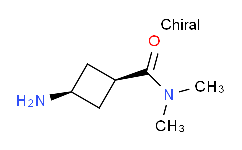 CAS No. 1268521-02-3, cis-3-Amino-N,N-dimethylcyclobutanecarboxamide