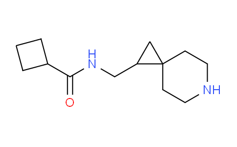 CAS No. 1422061-91-3, N-(6-Azaspiro[2.5]octan-1-ylmethyl)cyclobutanecarboxamide