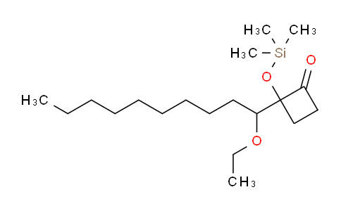 MC756293 | 88441-30-9 | 2-(1-Ethoxydecyl)-2-((trimethylsilyl)oxy)cyclobutanone