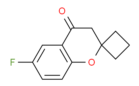 CAS No. 934554-57-1, 6-Fluorospiro[chroman-2,1'-cyclobutan]-4-one