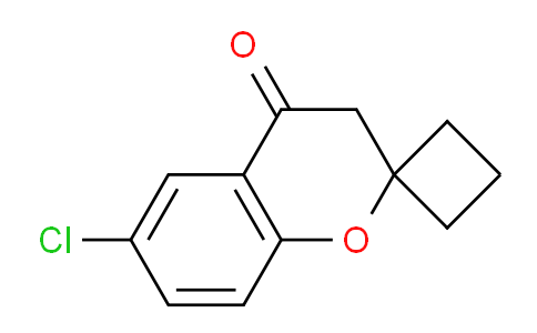 CAS No. 934554-96-8, 6-Chlorospiro[chroman-2,1'-cyclobutan]-4-one