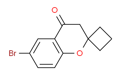 CAS No. 934555-03-0, 6-Bromospiro[chroman-2,1'-cyclobutan]-4-one