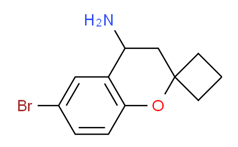 CAS No. 934555-05-2, 6-Bromospiro[chroman-2,1'-cyclobutan]-4-amine