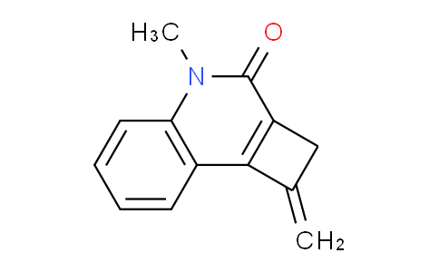 CAS No. 87700-48-9, 4-Methyl-1-methylene-1,2-dihydrocyclobuta[c]quinolin-3(4H)-one