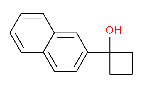 CAS No. 57350-96-6, 1-(Naphthalen-2-yl)cyclobutanol