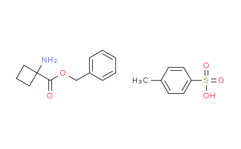 CAS No. 125483-57-0, Benzyl 1-aminocyclobutanecarboxylate 4-methylbenzenesulfonate
