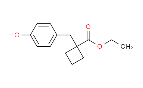 CAS No. 114672-06-9, Ethyl 1-(4-hydroxybenzyl)cyclobutanecarboxylate